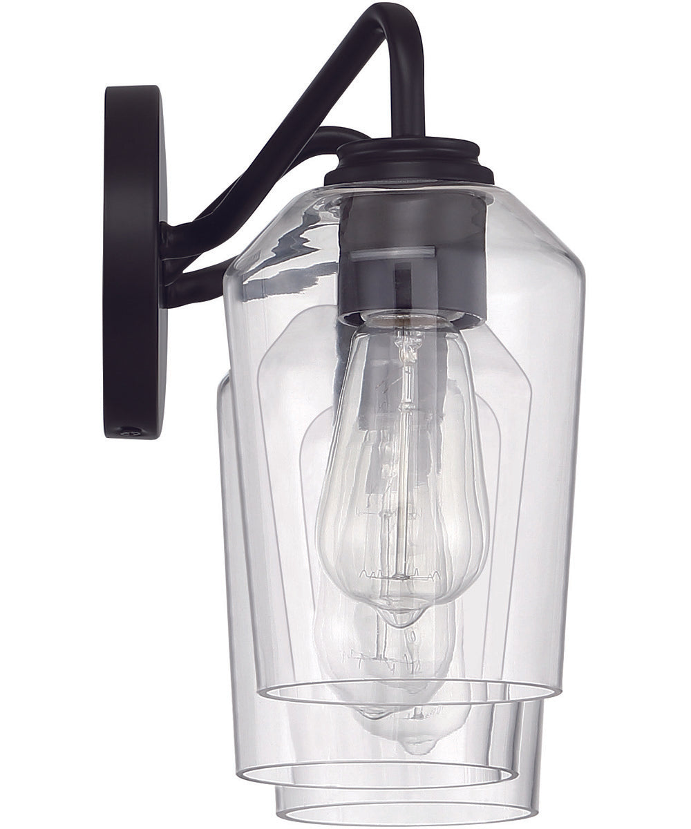 Shayna 3-Light Vanity Flat Black