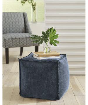 Moriah Pouf Navy