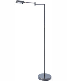 Pharma Collection 1-Light Led Floor Lamp Dark Bronze