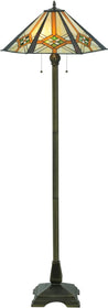 61"H Crosshairs Mission Floor Lamp