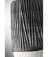 Montana 1-Light Table Lamp Grey Ceramichrome/ Grey Fabric Shade