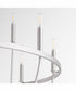 Tribute 12-light Chandelier Satin Nickel