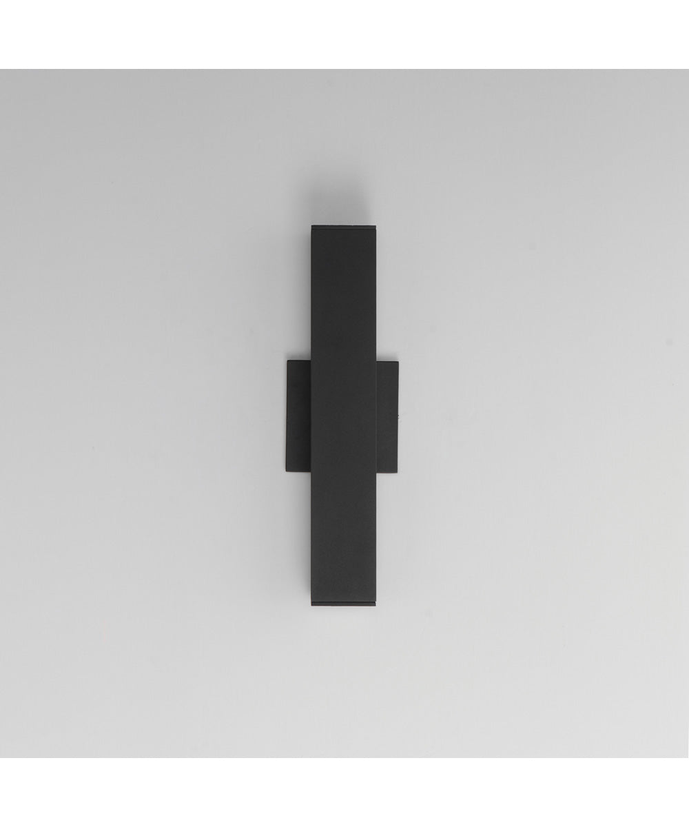 Culvert 15 inch LED Outdoor Sconce Black