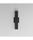 Culvert 15 inch LED Outdoor Sconce Black