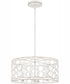 Quoizel Pendant Large 4-light Pendant Antique White
