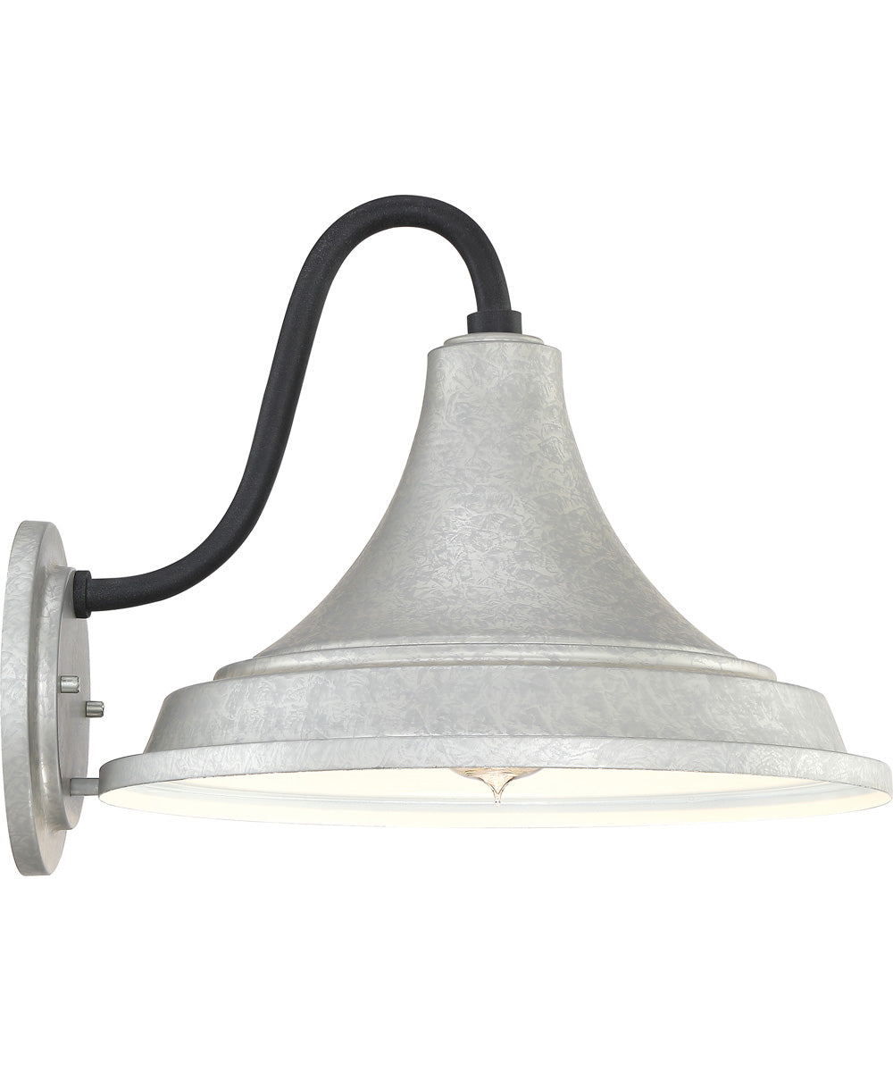 Oceanfront Large 1-light Outdoor Wall Light Galvanized
