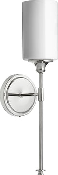 5"W Celeste 1-light Wall Mount Light Fixture Polished Nickel