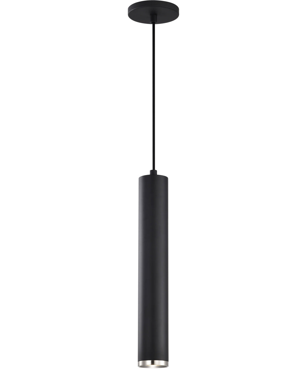 Century  Pendant Matte Black / Brushed Nickel