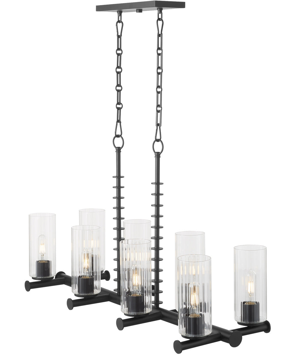 Tamara Day's Mercier 8-light Chandelier Matte Black