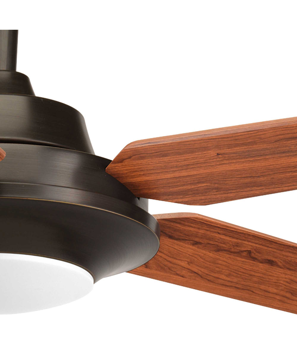 Signature Plus II 54" LED 5-Blade Fan Antique Bronze