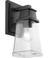 Greene Ridge 1-Light Small Wall Lantern Textured Black