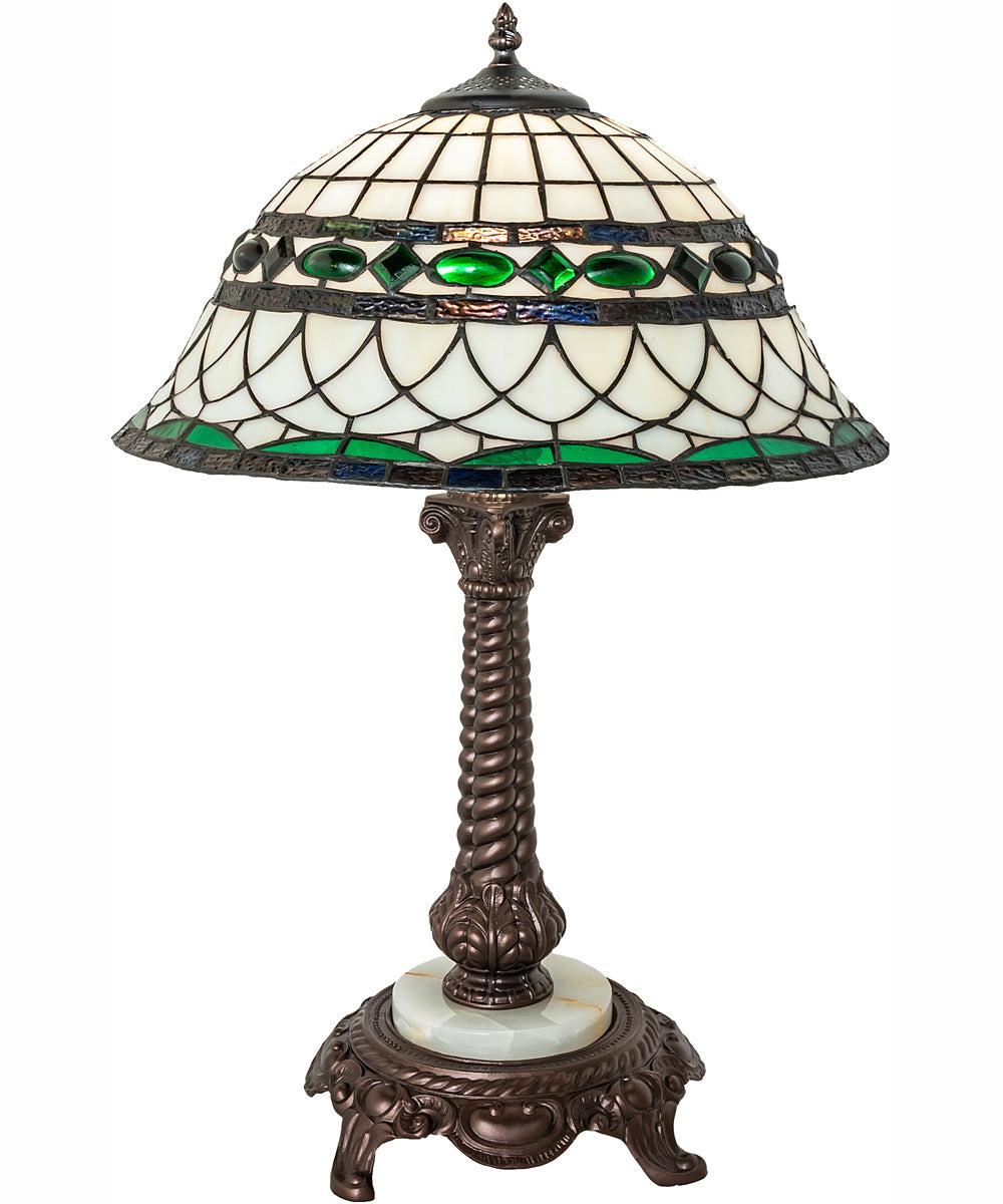 23" High Tiffany Roman Table Lamp