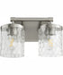 Starky 2-light Bath Vanity Light Satin Nickel