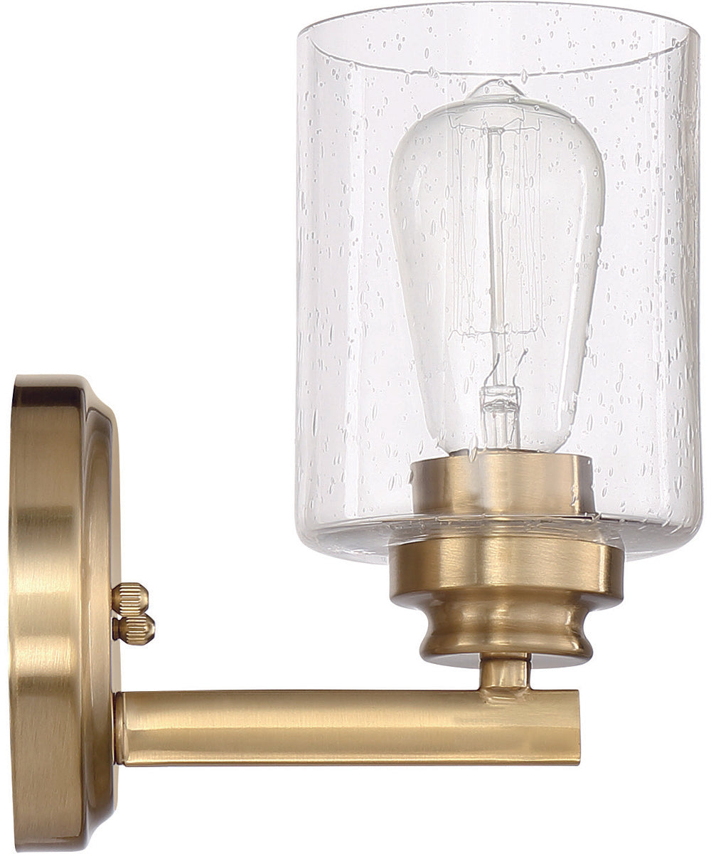 Bolden 1-Light Wall Sconce Satin Brass
