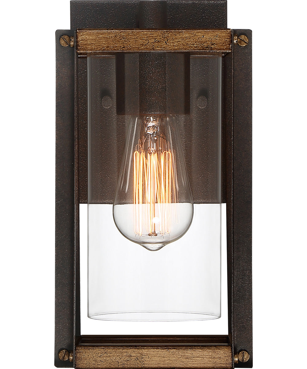 Marion Square Small 1-light Outdoor Wall Light Rustic Black