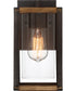 Marion Square Small 1-light Outdoor Wall Light Rustic Black