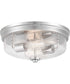Blakely 2-Light 13-5/8" Flush Mount Polished Nickel