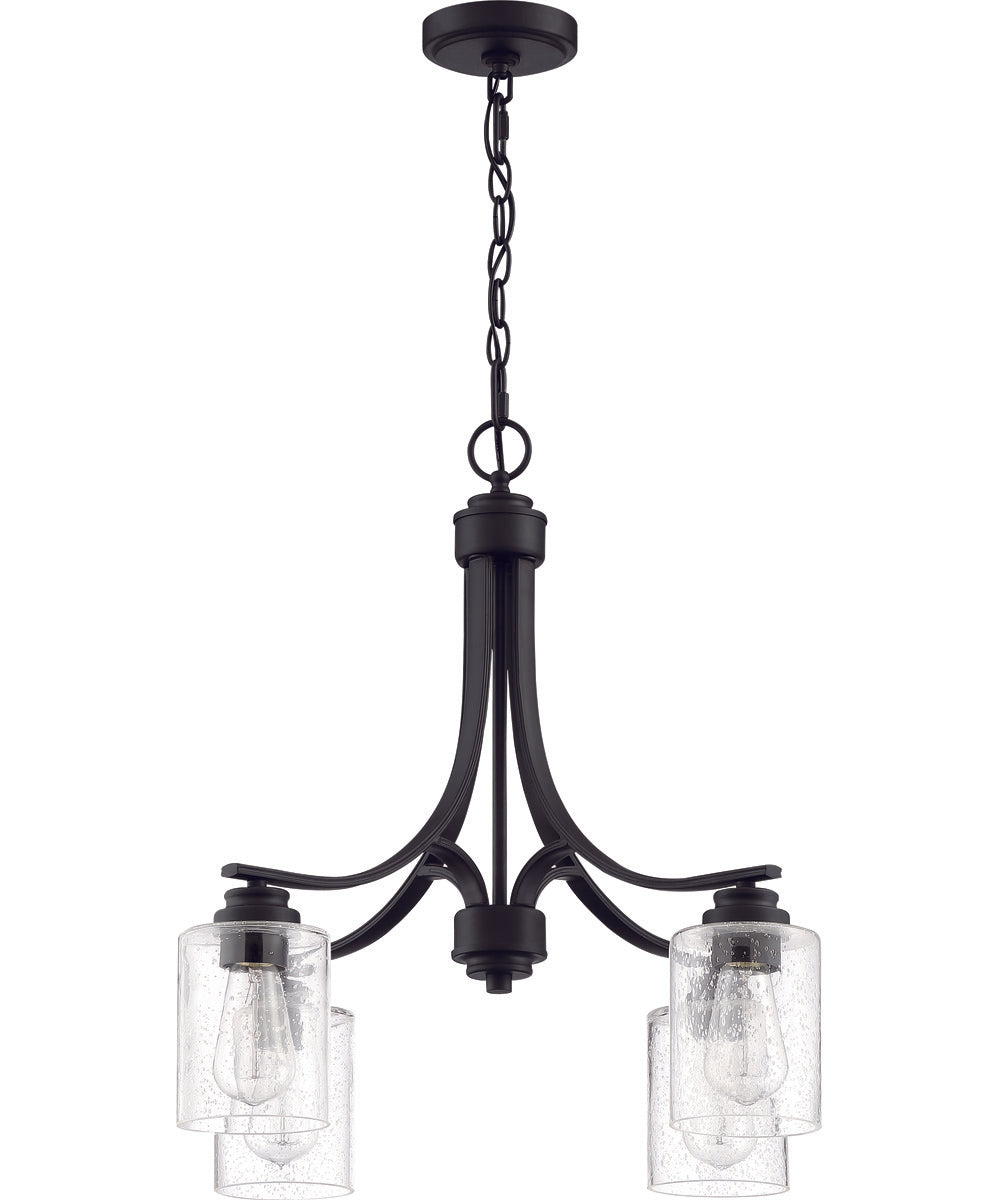 Bolden 4-Light Chandelier Flat Black