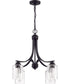 Bolden 4-Light Chandelier Flat Black
