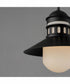 Admiralty 1-Light Outdoor Pendant Black
