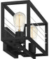Awendaw Medium 2-light Bath Light Matte Black