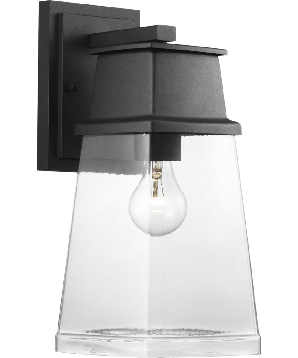 Greene Ridge 1-Light Medium Wall Lantern Textured Black