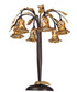 21"H Celestial Bouquet 6 Light Table Lamp