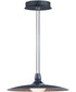 18"W Raven LED 1-Light Pendant Black