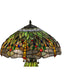 26"H Tiffany Hanginghead Dragonfly Lighted Base Table Lamp