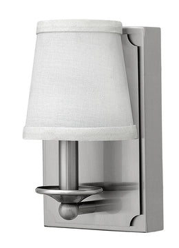 5"W Avenue 1-Light Sconce in Brushed Nickel