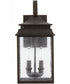 Sutter Creek 2-Light Outdoor Wall-Lantern Rain or Shine - Oiled Bronze