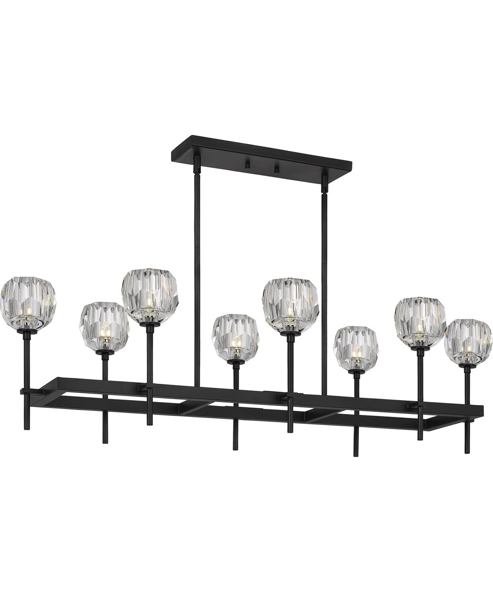 Regalia 8-light Island Light Matte Black