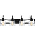 Bartley Extra Large 4-light Bath Light Matte Black