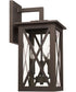 Avondale 3-Light Outdoor Wall Mount Rain or Shine - Oiled Bronze with Clear Glass