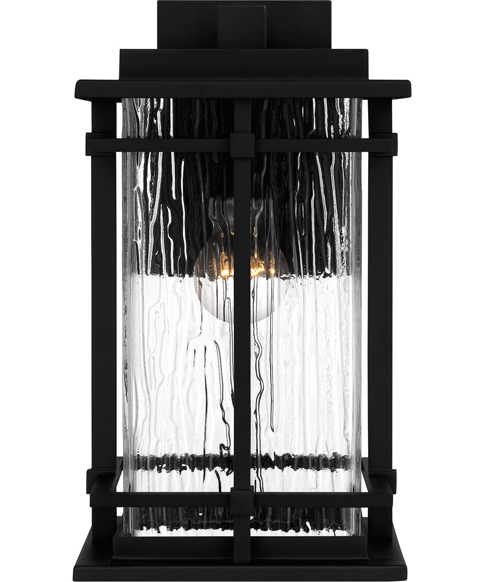 McAlister Large 1-light Outdoor Wall Light  Coastal Armour Aluminum Earth Black