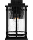 McAlister Large 1-light Outdoor Wall Light  Coastal Armour Aluminum Earth Black