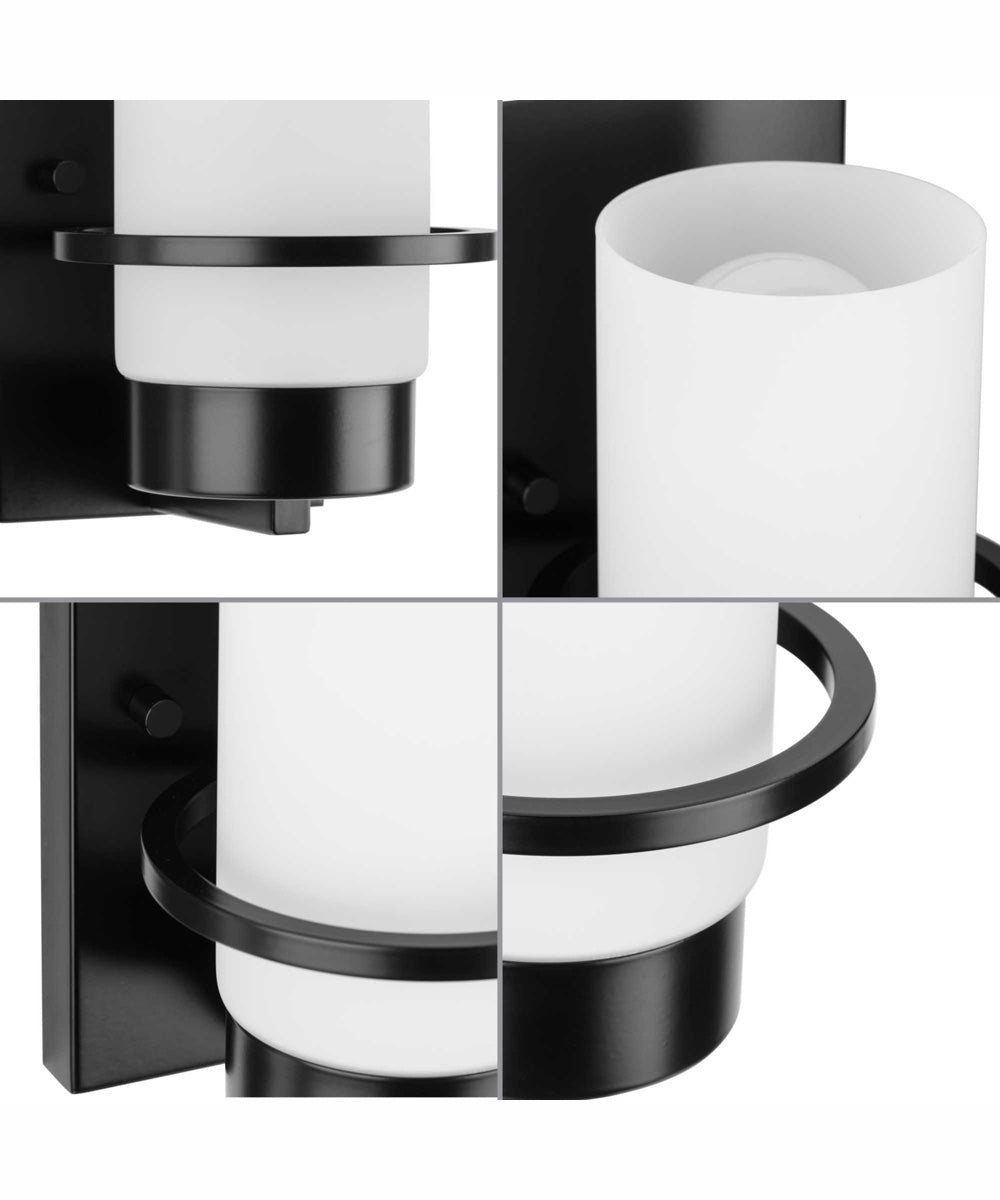 Reiss 1-Light Modern Farmhouse Vanity Light Matte Black