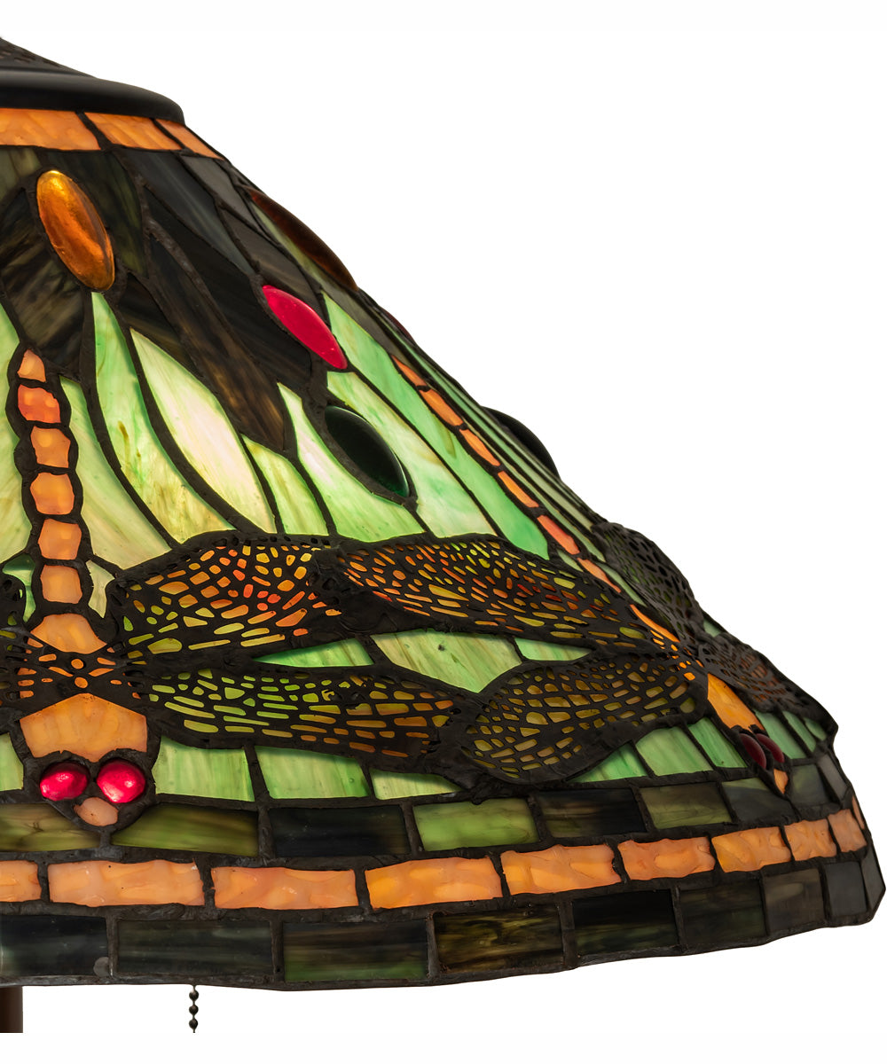 71" High Tiffany Dragonfly Floor Lamp
