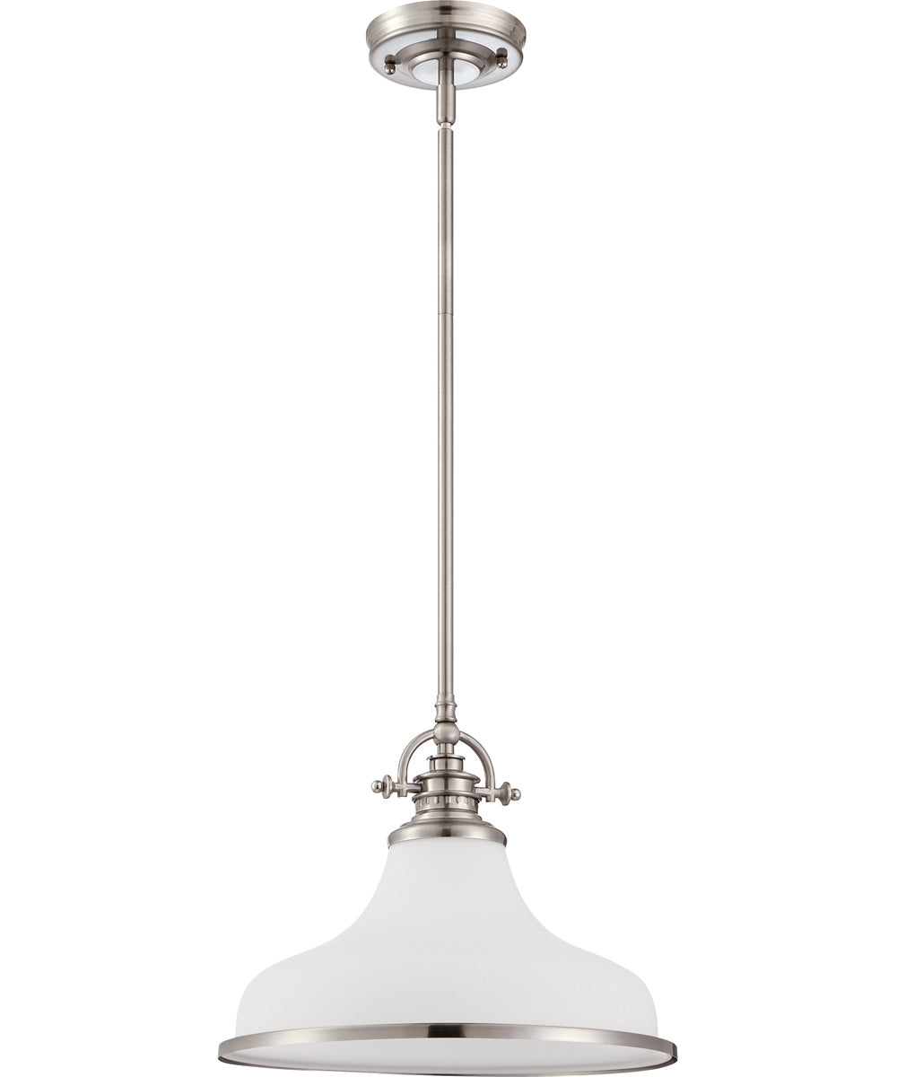 Grant 1-light Pendant Brushed Nickel