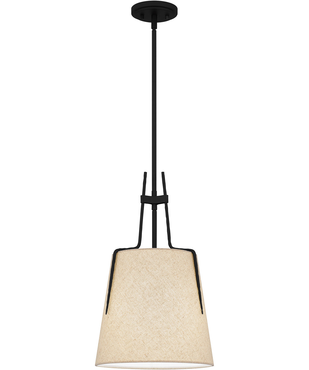 Leona Small 1-light Mini Pendant Matte Black