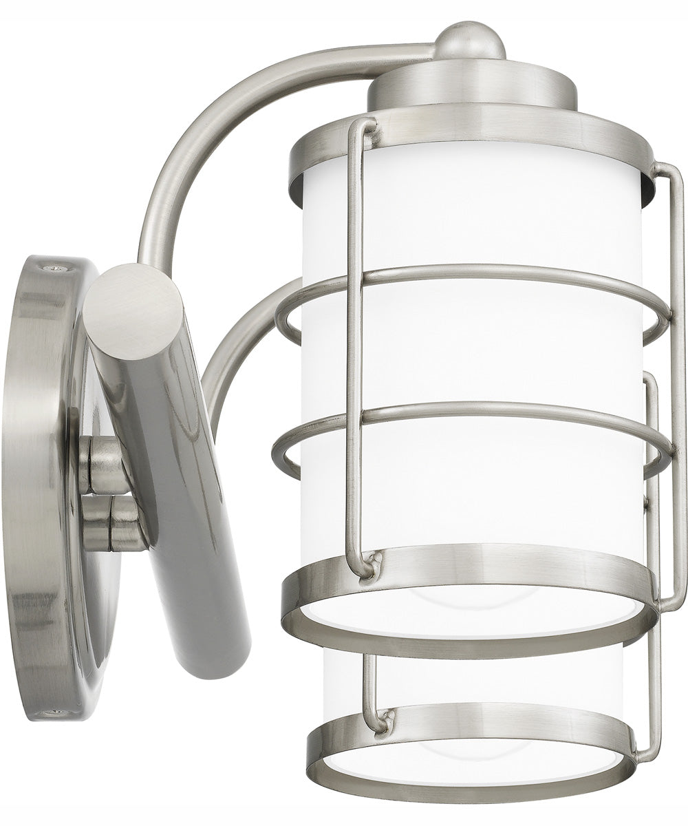 Hazlett Medium 2-light Bath Light Brushed Nickel