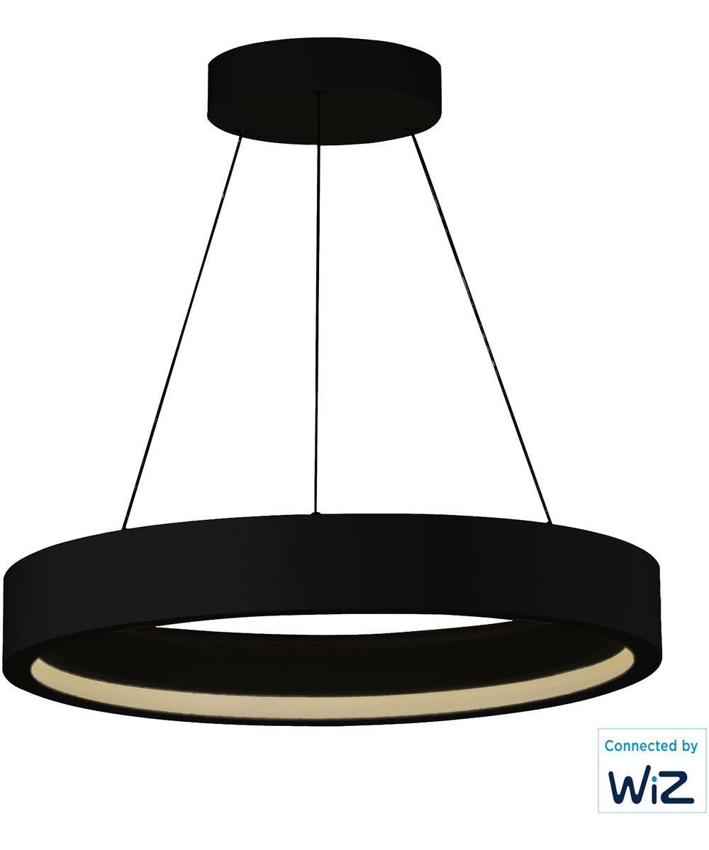 iCorona 28 inch LED Pendant WiZ Color Black