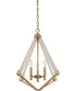 Viewpoint 3-light Pendant Weathered Brass