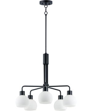 Coraline 5-Light Chandelier Black