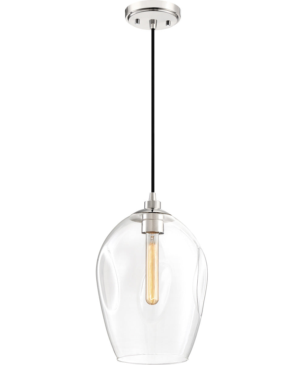 Nostalgia Small 1-light Mini Pendant Polished Nickel