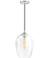 Nostalgia Small 1-light Mini Pendant Polished Nickel