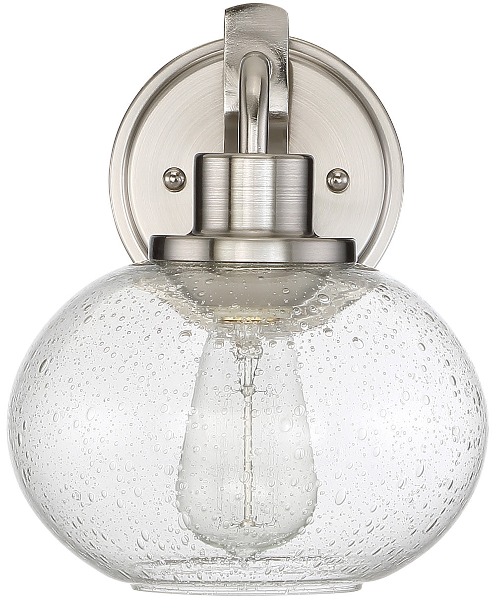 Trilogy Small 1-light Wall Sconce Brushed Nickel