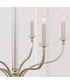 Breigh 6-Light Chandelier Brushed Champagne