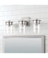 Mason 3-Light Vanity Brushed Nickel