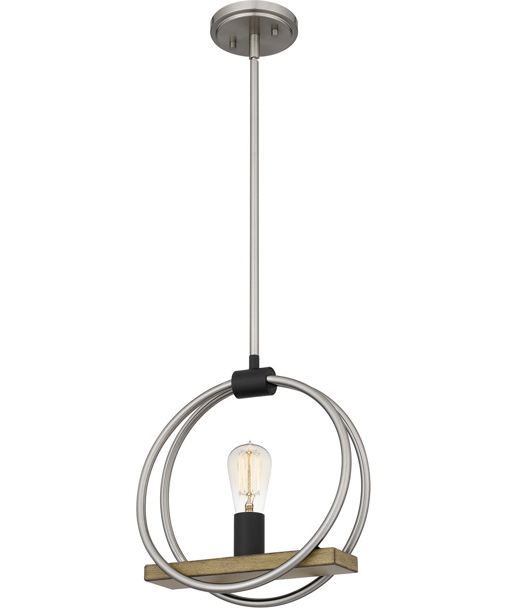 Sterling Small 1-light Mini Pendant Brushed Nickel